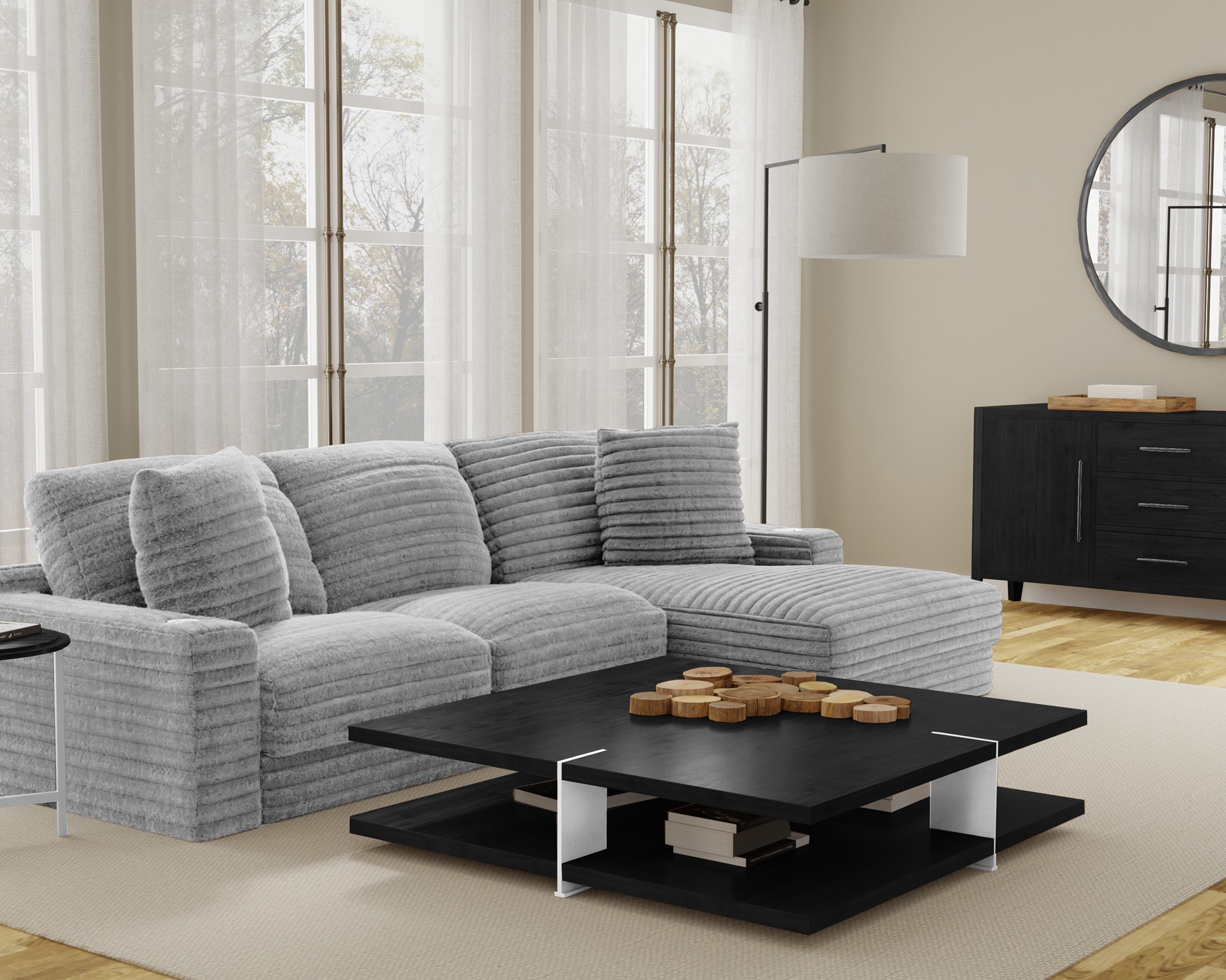 (image for) 3045 Oyster Sectional